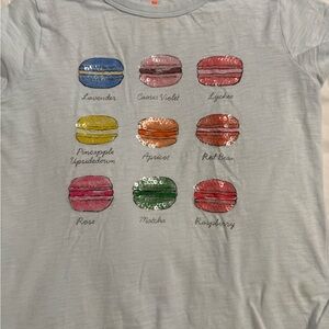 Crewcuts Sequin Macaron Graphic Tee - Multicolor
